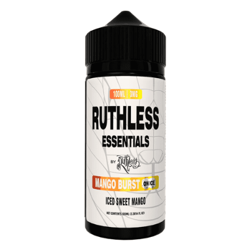 MangoBurstOnIce RuthlessEssentialsE LiquidSeries100mL e8f722b3 c10f 43cd b142 1bfbfe10e4eb