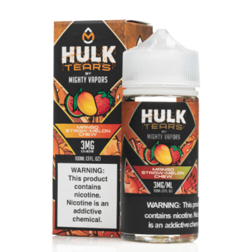 Best Deal Hulk Tears E-Liquid Vape Juice 100mL -  Mango Straw-Melon Chew